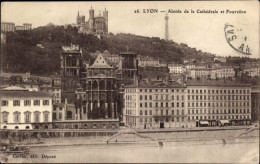 CPA Lyon Rhône, Kathedrale Und Fourviere - Autres & Non Classés