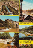Narbonne - Vues Sur La Ville Et Son Canal - Narbonne