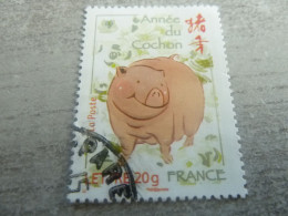 Année Lunaire Chinoise Du Cochon - Tvp Lettre 20g. - Yt 4001 - Multicolore - Oblitéré - Année 2007 - - Used Stamps