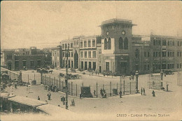 EGYPT - CAIRO - CENTRAL RAILWAY STATION - EDIT SCORTZIS  - 1910s (12690) - Le Caire