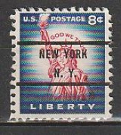 USA : STATUE DE LA LIBERTÉ - N° Yvert 637 New York - Preobliterati