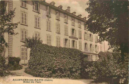 38 - Allevard Les Bains - Hotel Du Parc - CPA - Voir Scans Recto-Verso - Allevard