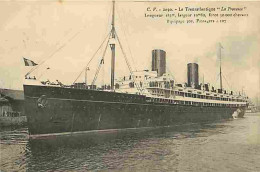 Bateaux - Le Transatlantique La Provence - CPA - Voir Scans Recto-Verso - Paquebots