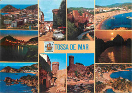 Espagne - Espana - Cataluna - Costa Brava - Tossa De Mar - Multivues - Automobiles - CPM - Voir Scans Recto-Verso - Gerona