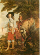 Art - Peinture - Anton Van Dyck - Portrait Of King Charles I Lord Hamilton And Page - Thetford Norfolk - Chevaux - CPM - - Paintings