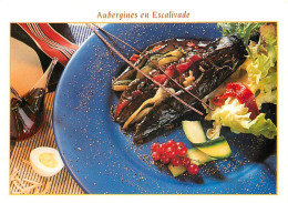 Recettes De Cuisine - Aubergines En Esclivade - Carte Neuve - Gastronomie - CPM - Voir Scans Recto-Verso - Recipes (cooking)