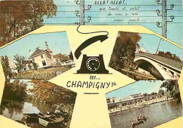 94 - Champigny Sur Marne - Multivues - Automobiles - CPM - Voir Scans Recto-Verso - Champigny Sur Marne