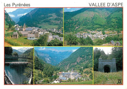 65 - Hautes Pyrénées - Vallée D'Aspe - Multivues - Borce - Urdos - Lac D'Anglus - CPM - Voir Scans Recto-Verso - Sonstige & Ohne Zuordnung