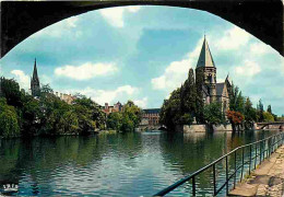 57 - Metz - Les Rives De La Moselle - Le Temple Protestant - CPM - Voir Scans Recto-Verso - Metz