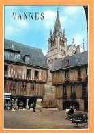 56 - Vannes - La Place Henri IV Et La Cathédrale - CPM - Voir Scans Recto-Verso - Vannes