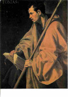 Art - Peinture Religieuse - Diego Velasquez - L'Apotre Saint Thomas - CPM - Voir Scans Recto-Verso - Tableaux, Vitraux Et Statues