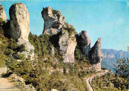 48 - Les Gorges Du Tarn - L.es Rochers De Blanquefort - Flamme Postale - CPM - Voir Scans Recto-Verso - Gorges Du Tarn