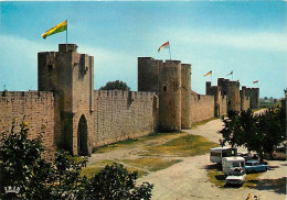 30 - Aigues Mortes - Les Remparts - Automobiles - Caravanes - Carte Neuve - CPM - Voir Scans Recto-Verso - Aigues-Mortes