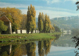 25 - Besançon - Le Doubs - La Tour Bastionnée De Chumars. Au Loin, La Citadelle - CPM - Voir Scans Recto-Verso - Besancon