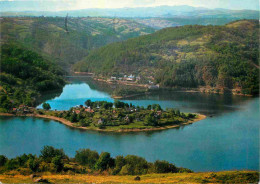 12 - Lac Du Barrage De Sarrans - Presqu'ile De Laussac - CPM - Voir Scans Recto-Verso - Sonstige & Ohne Zuordnung