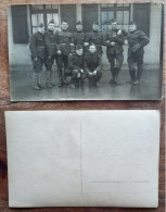 Ancienne Photo - Groupe De Militaires, 1920’s---Avec Des Bottes - Andere & Zonder Classificatie