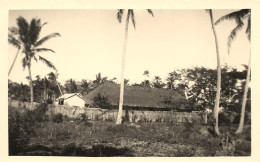 Ouvéa , Nouvelle Calédonie * Case Indigène * Photo Ancienne 10.8x7cm - Nouvelle Calédonie