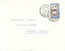 1957 L.25 EUROPA - 1946-60: Oblitérés