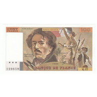 100 Francs Delacroix 1980 SPL Fayette 69.4a - 100 F 1978-1995 ''Delacroix''
