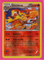 Carte Pokemon Francaise 2016 Xy Offencive Vapeur 20/114 Simiabraz 130pv Reverse Neuve - XY