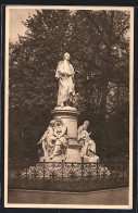 AK Berlin-Tiergarten, Goethe-Denkmal Von Schaper  - Dierentuin