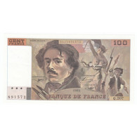 100 Francs Delacroix 1993 SUP+    ALPH. Q.207 - 100 F 1978-1995 ''Delacroix''