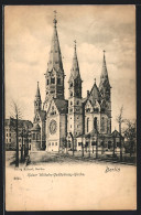AK Berlin-Charlottenburg, Ansicht Der Kaiser Wilhelm-Gedächtnis-Kirche  - Charlottenburg