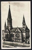 AK Berlin-Charlottenburg, Gesamtansicht Der Kaiser Wilhelm-Gedächtniskirche  - Charlottenburg