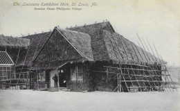 The Louisiana Exhibition 1904 - Saint Louis - Bamboo House Philippine Village - Card In Very Good Condition ! - St Louis – Missouri