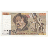 100 FRANCS DELACROIX 1978 TB+  Fayette 69.1d - 100 F 1978-1995 ''Delacroix''