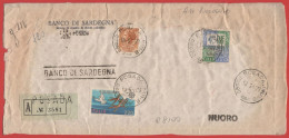 ITALIA - Storia Postale Repubblica - 1979 - 220 Europa 24ª Emissione; Zampa Di Un Colombo Viaggiatore Con Messaggio + 30 - 1981-90: Storia Postale