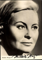 CPA Schauspielerin Michèle Morgan, Portrait, Autogramm - Schauspieler