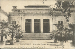 VICHY , Nouvelle Façade Du Casino , 1902 , Carte Précurseur  , µ - Vichy