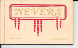 Carnet 12 Cpa 58 NEVERS - Nevers