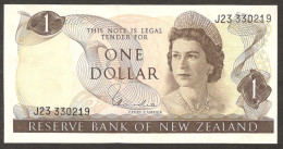 New Zealand 1 Dollar Queen Elizabeth II P-163d 1977-1981 UNC - Nueva Zelandía