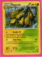 Carte Pokemon Francaise 2016 Xy Offencive Vapeur 42/114 Mygavolt 90pv Bon Etat - XY