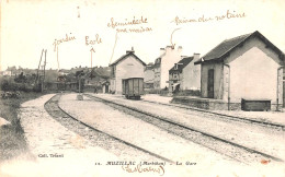 MUZILLAC - La GARE - N°12 Artaud Nozais - Coll. Triard - Muzillac