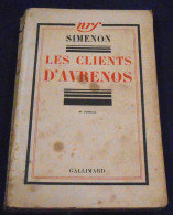 Les Clients D’Avrenos - Simenon