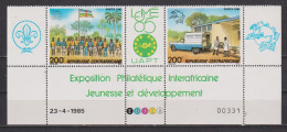 Lot De Timbres Neufs** De République Centrafricaine De 1985 YT 670 671 UATP Numéroté MNH - Centraal-Afrikaanse Republiek