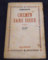 Chemin Sans Issue - Simenon