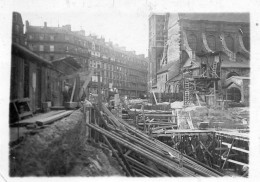 Photo Vintage Paris Snap Shop-immeuble Construction - Lieux