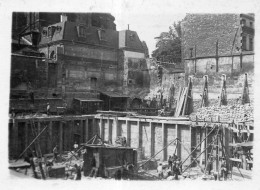 Photo Vintage Paris Snap Shop-chantier Construction Site  - Lieux