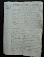 Manuscripten GENT Anno 1785/1805. - Manuscripts