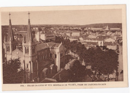 Vichy - Eglise St-Louis Et Vue Générale - Vichy