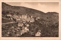 Conques Et La Vallee De Louche Vus De L Ouest - Sonstige & Ohne Zuordnung