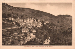 Conques Et La Vallee De Louche Vus De L Ouest - Autres & Non Classés