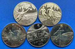 2011 Ukraine Commemorative Coins(5) Soccer,7641 - Ukraine