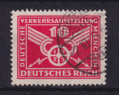 Dt. Reich 1925 Verkehrsausstellung München 10 Pf Mi.-Nr. 371Y Gestempelt - Gebraucht