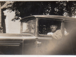 Photo Vintage Paris Snap Shop-homme Men Chauffeur Driver Voiture Car  - Personnes Anonymes