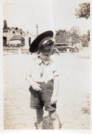 Photo Vintage Paris Snap Shop-enfant Child Casquette Cap - Personnes Anonymes